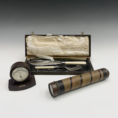 Lot 363 - A telescope by G & C Dixey of New Bond Street,...