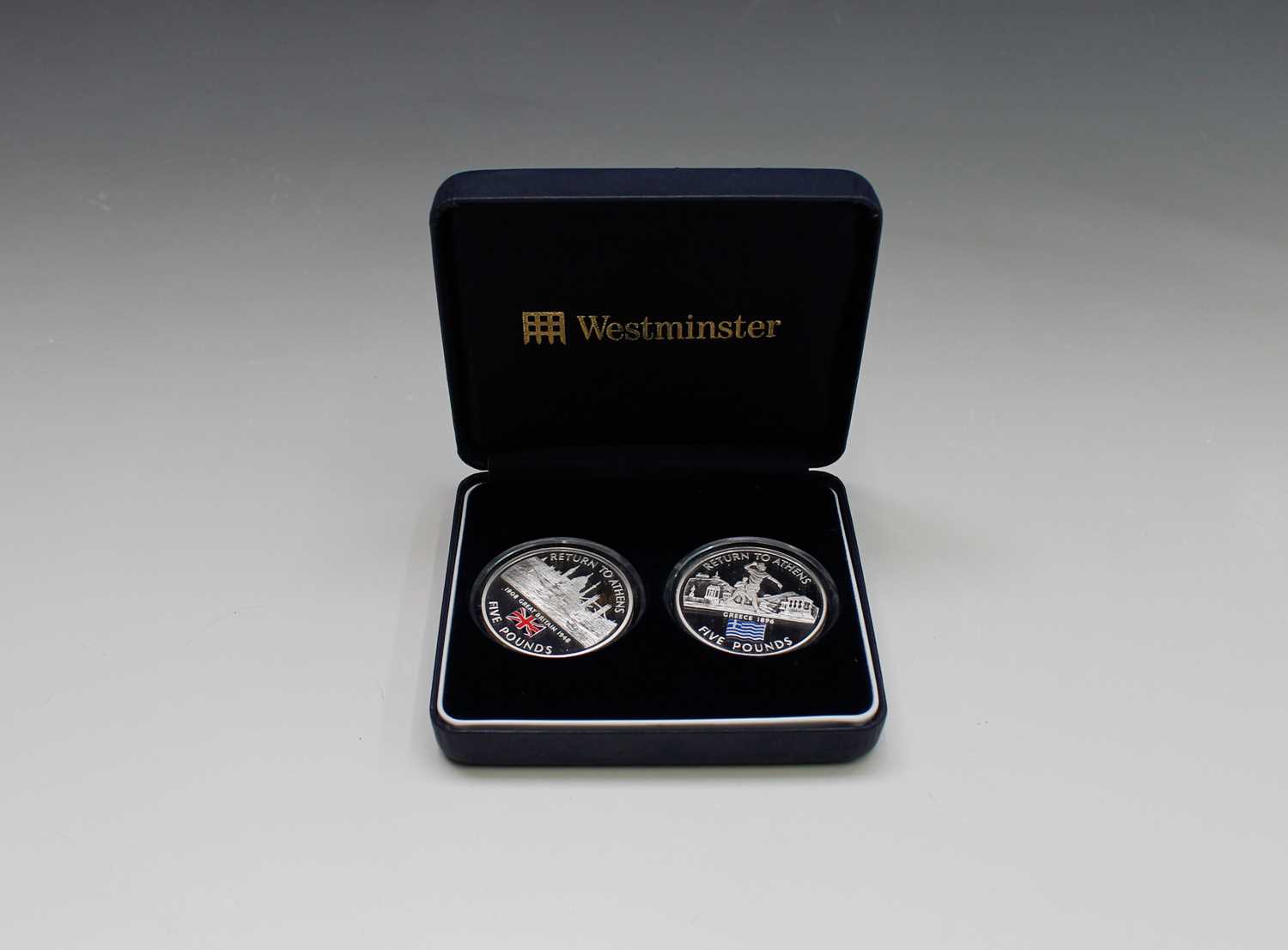 Lot 52 - WESTMINSTER CASED COIN SETS x 3 - Lot contains...