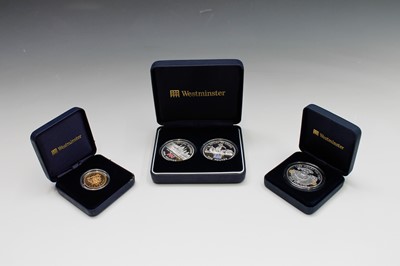 Lot 52 - WESTMINSTER CASED COIN SETS x 3 - Lot contains...