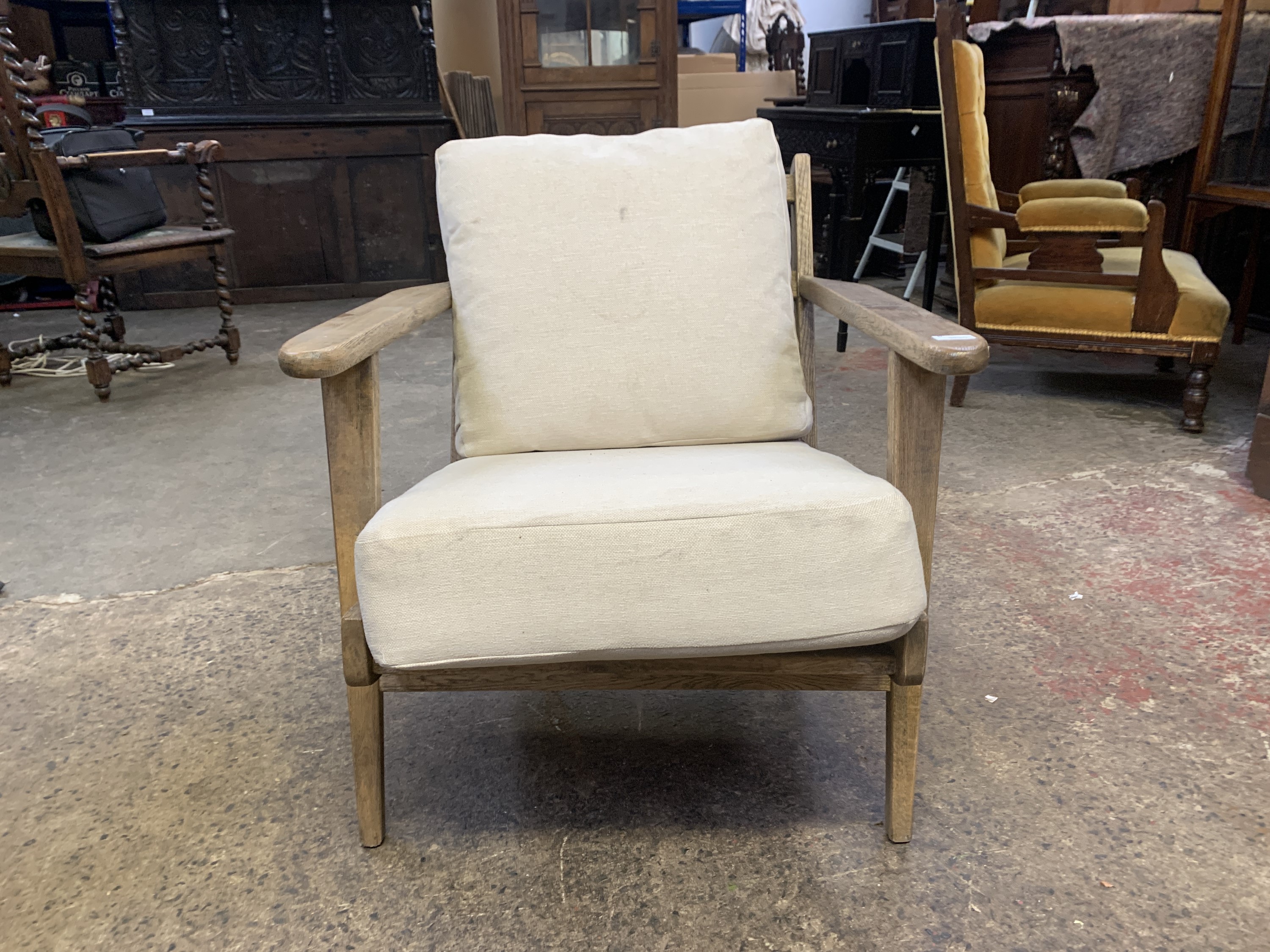 Lot 3135 A Graham and Green Dylan armchair, in the