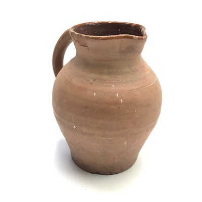 Lot 965 - A Lake's Cornish Pottery terracotta jug,...