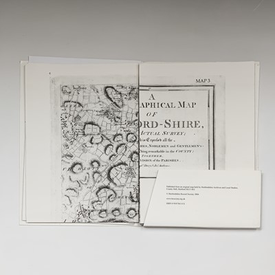 Lot 1373 - FACSIMILIE. 'Greenwood Map of County Palatine...