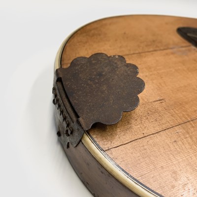 Lot 313 - An Indian eight string mandolin, labelled for...