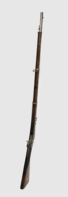 Lot 334 - A Swedish, Remington pattern, 0.12mm rifle...