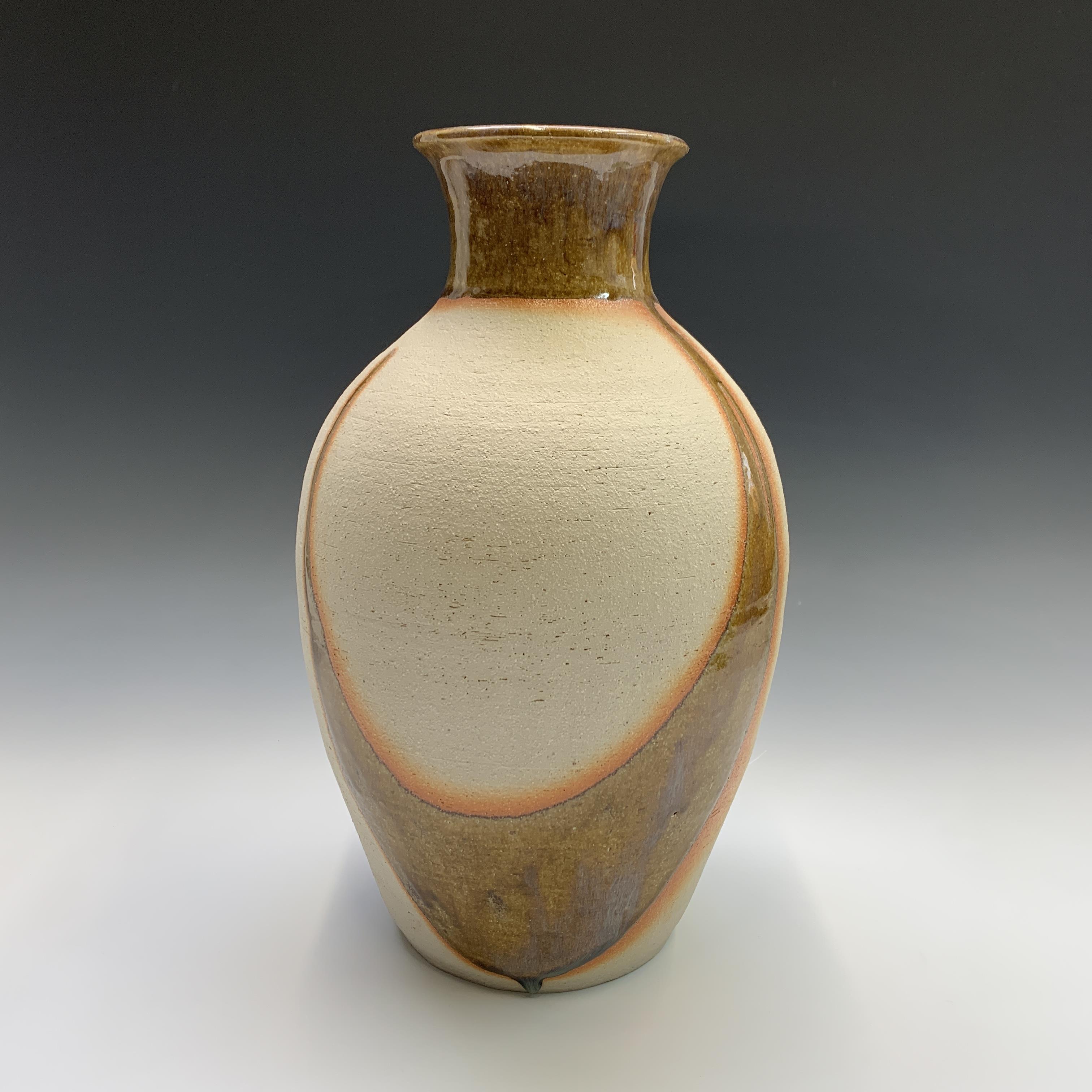 Lot 992 A large Porthleven studio pottery vase,