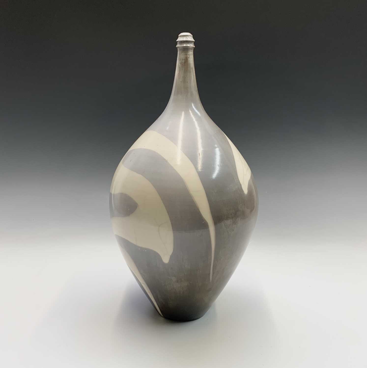 Lot 1008 - A John Nuttgens studio pottery white terra...