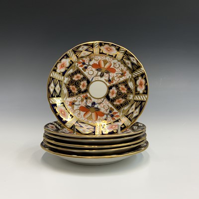 Lot 1011 - A Royal Crown Derby part tea service in the...