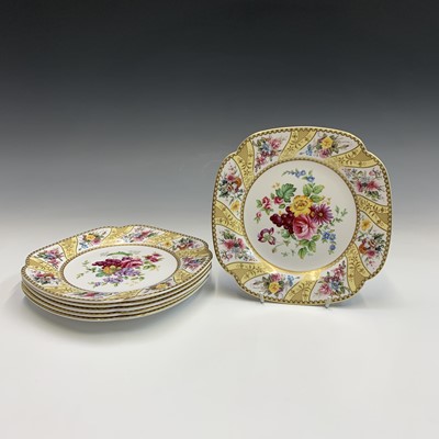 Lot 1018 - A set of six Spode 'The Cabinet Collection'...