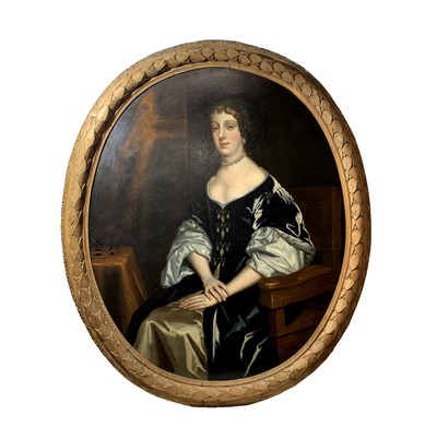 Lot 658 - Sir Peter LELY (1618-1680) Studio of Portrait...