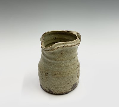 Lot 431 - A studio pottery lamp base, height 35cm,...