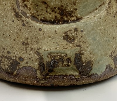 Lot 431 - A studio pottery lamp base, height 35cm,...