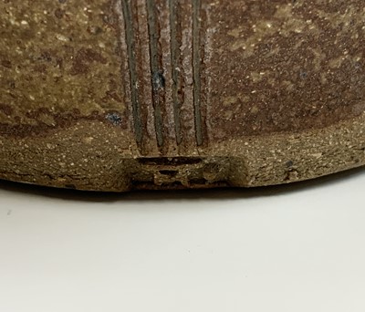 Lot 431 - A studio pottery lamp base, height 35cm,...