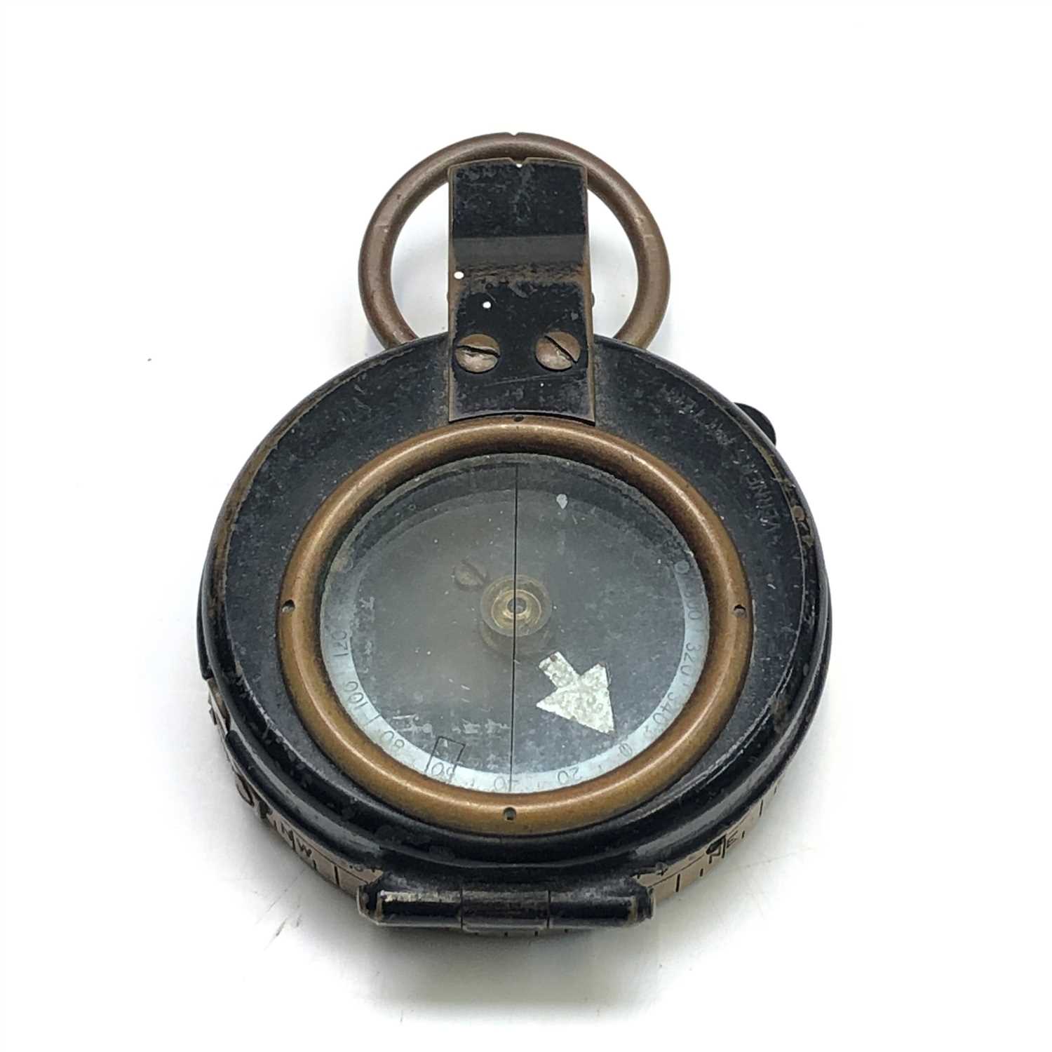 Lot 2530 - A WWI prismatic compass by T. Cooke & Sons Ltd,...