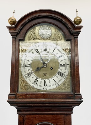 Lot 2927 - An 8 day long case clock, the movement signed...