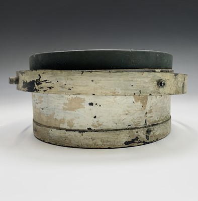 Lot 485 - A marine dry card compass, paper card...