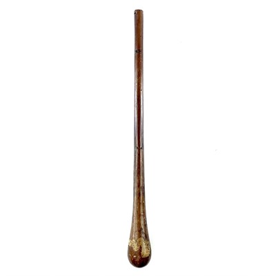 Lot 1 - A 19th century hardwood knobkerrie of typical...
