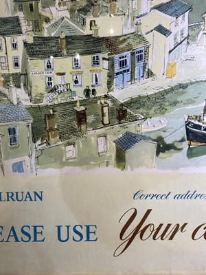 Lot 621 - David KNIGHT GPO poster, Polruan 74 x 92cm