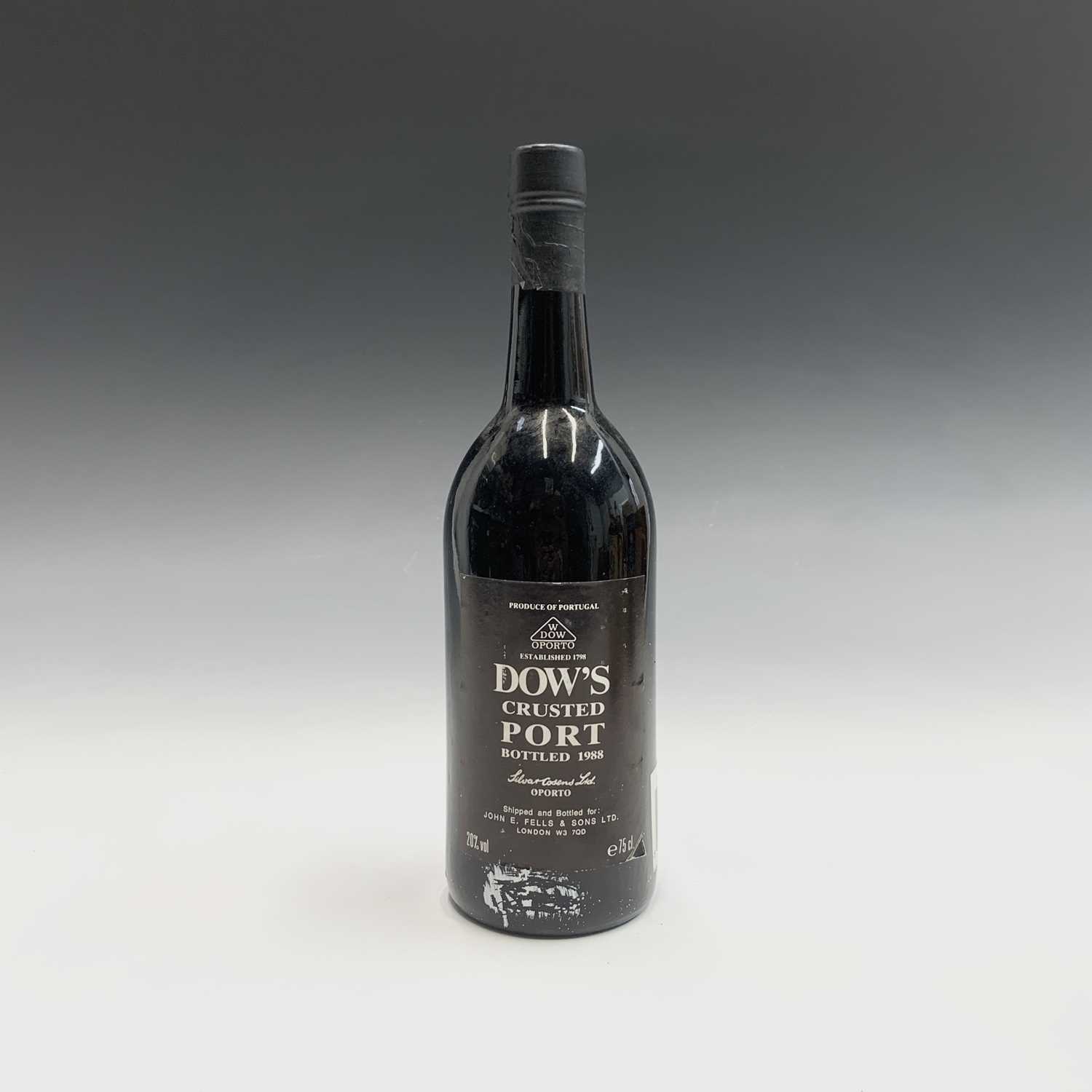 Lot 508 - A bottle of Dow's Crusted Port, 1988.