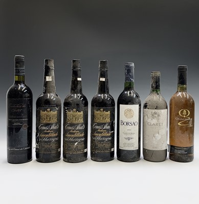 Lot 513 - Sherry, three bottles Tomas Abad medium...