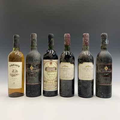 Lot 515 - Mixed wine, six bottles, including Palacio de...