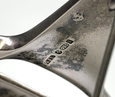 Lot 15 - A Georg Jensen silver brooch shape 339...