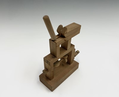 Lot 402 - Peter MARKEY (1930-2016) Dog A wooden...