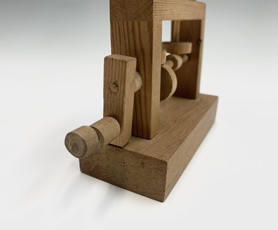 Lot 402 - Peter MARKEY (1930-2016) Dog A wooden...