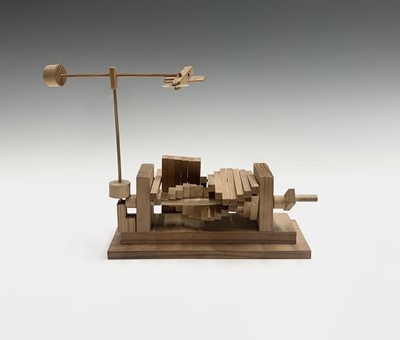 Lot 403 - Peter MARKEY (1930-2016) Air and Sea A wooden...