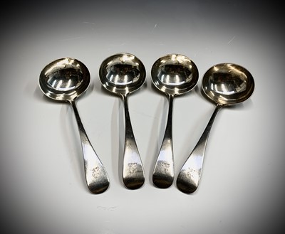 Lot 58 - A set of four Victorian Old English pattern...