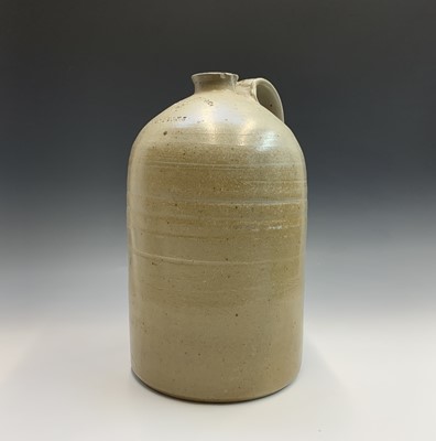Lot 585 - A stoneware flagon inscribed 'John Lovidond &...