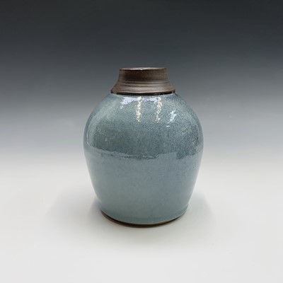 Lot 1046 - David Fry, A Chinese inspired studio pottery...