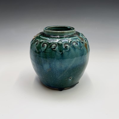 Lot 1046 - David Fry, A Chinese inspired studio pottery...