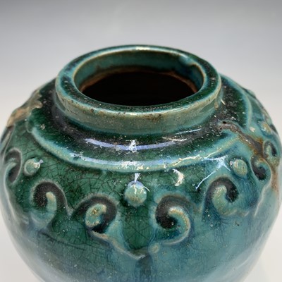 Lot 1046 - David Fry, A Chinese inspired studio pottery...