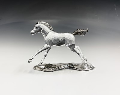 Lot 237 - A Swarovski Crystal Society ornament, 'Horse...