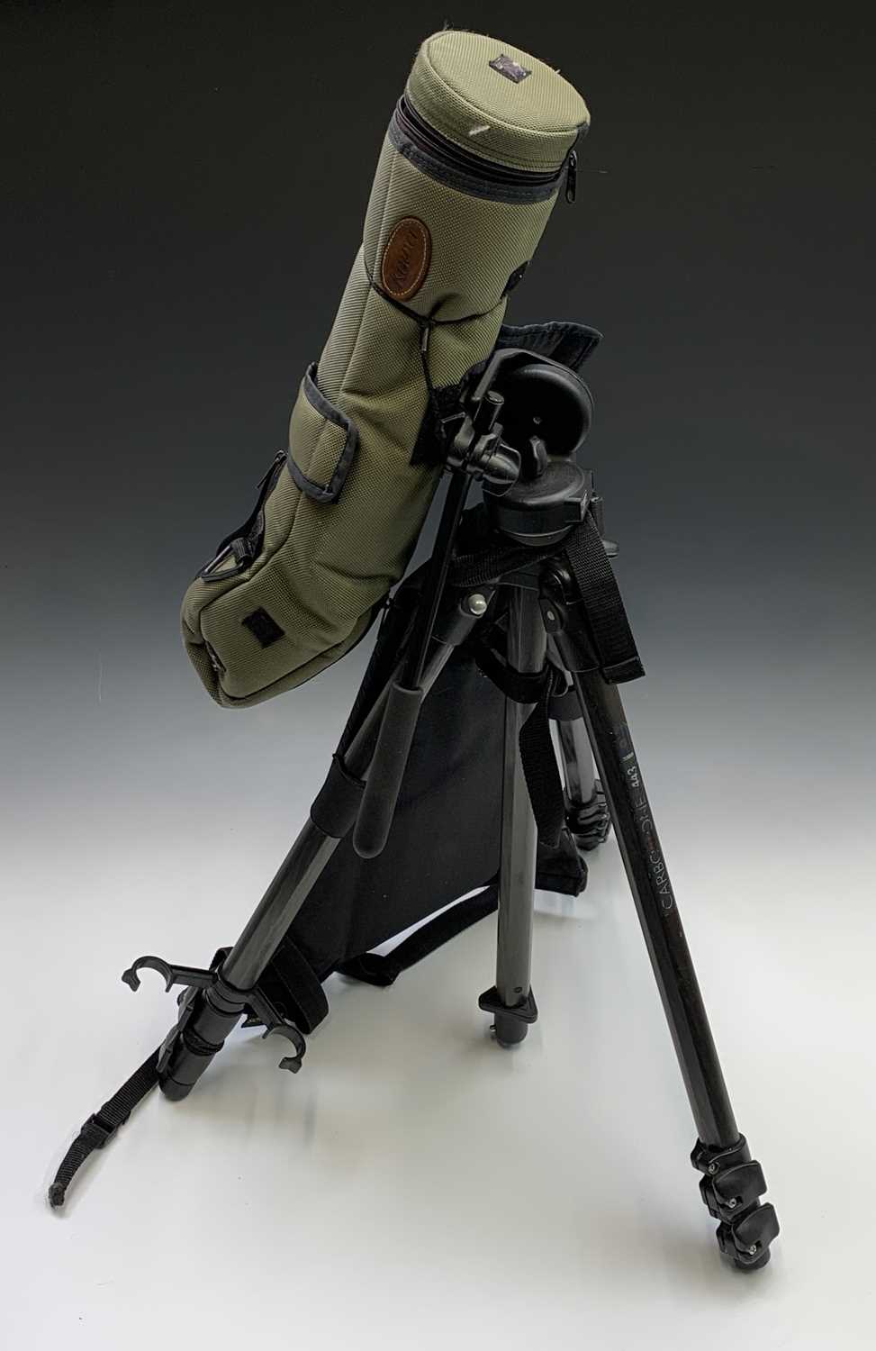 Lot 553 - A Kowa TSN 823 spotting scope, with canvas...