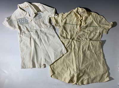 Lot 2832 - Three children's 1930s/40s romper suits, a...