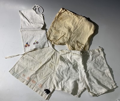 Lot 2832 - Three children's 1930s/40s romper suits, a...
