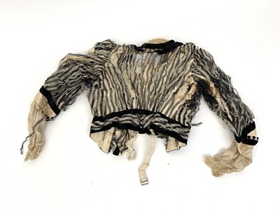 Lot 2841 - Victorian outfits, one brown velvet,...