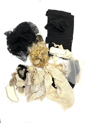 Lot 2841 - Victorian outfits, one brown velvet,...