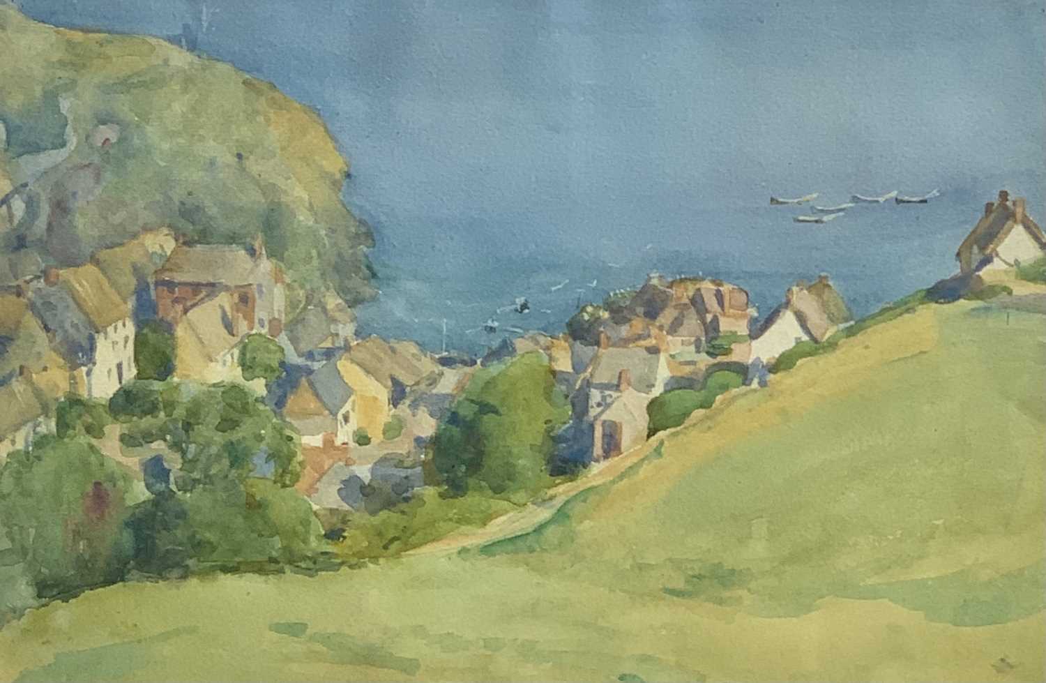 Lot 29 - Cadgwith Cove Watercolour Purchased from the...