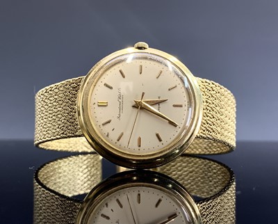 Lot 804 - A gentleman’s 18-carat gold automatic 1960s...