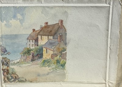 Lot 257 - Cadgwith A group of ten unframed watercolours...