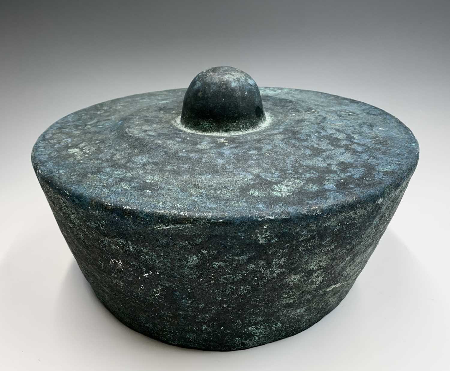 Lot 104 - A large Chinese beaten bronze gong, early 19th...