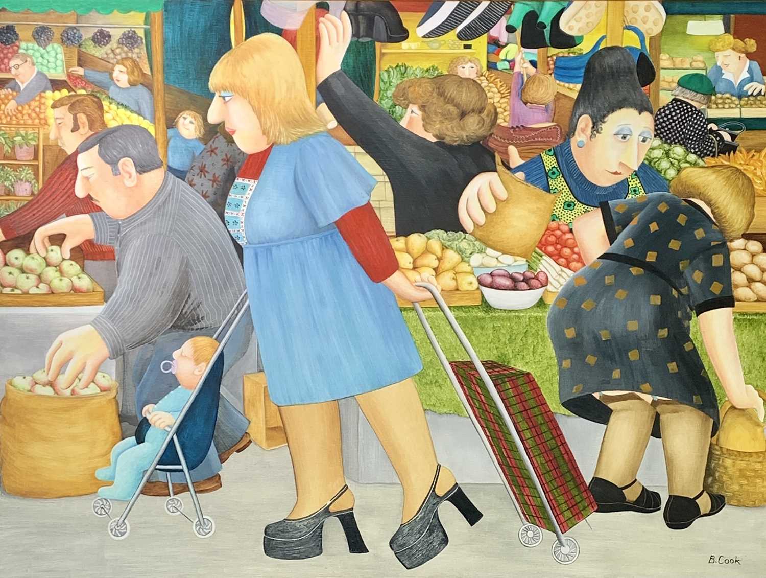 Lot 94 - Beryl COOK (1926-2008) One of four valuable