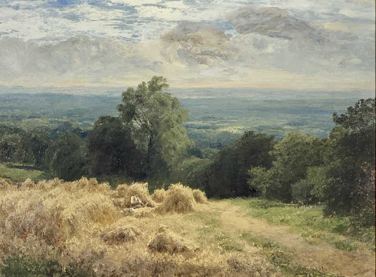 Lot 646 - John Clayton ADAMS (1840-1906) A Surrey View...