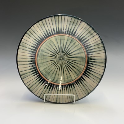 Lot 1104 - A Christine Feiler studio pottery footed bowl,...