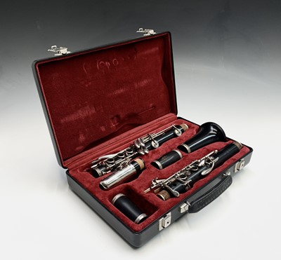 Lot 35 - A Boosey & Hawkes Edgware model clarinet, with...