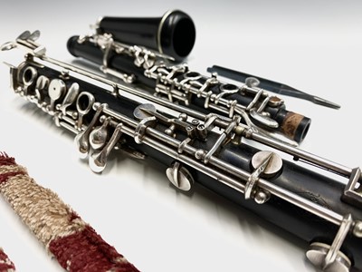 Lot 39 - A French oboe, by Noblet, Paris, number 2945,...