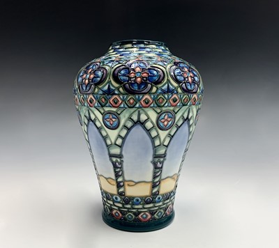 Lot 818 - A Moorcroft 'Meknes' pattern vase, designed by...