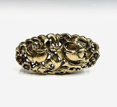 Lot 618 - A Pierre Baltensperger Zurich 18ct gold oval...